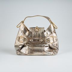 JIMMY CHOO. Tulita bag, exotic leather.