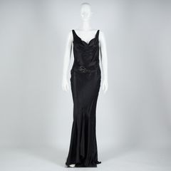 CHRISTIAN DIOR. Evening gown.