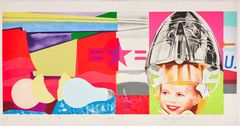 JAMES ROSENQUIST. "III" (South, West, North, East).