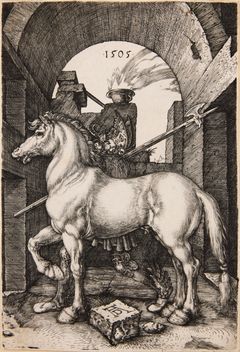 ALBRECHT DÜRER (GERMANY 1471-1528). "The Small Horse".