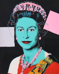 ANDY WARHOL. "Queen Elizabeth II" from "Reigning Queens".