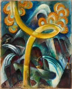 GÖSTA ADRIAN-NILSSON. "Solträdet".