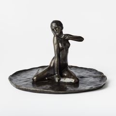 CARL MILLES. "Femme aus nuphars".