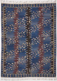 BARBRO NILSSON. “Snäckorna”, carpet, AB Märta Måås-Fjetterström, tapestry technique, designed in 1943.
