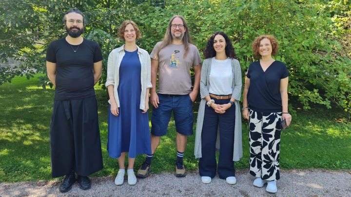 Kıvanç Tatar, Coppélie Cocq, Andre Holzapfel, Anna Foka och Koraljka Golub.