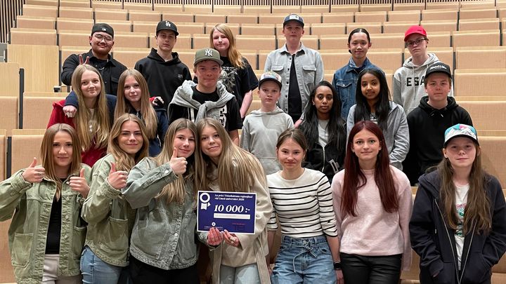 Klass 8B på Högalidskolan är vinnare i Teknikåttans regionfinal 2026.