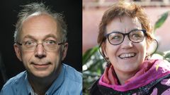 Alt-text: Två personer, en man och en kvinna, porträtt.