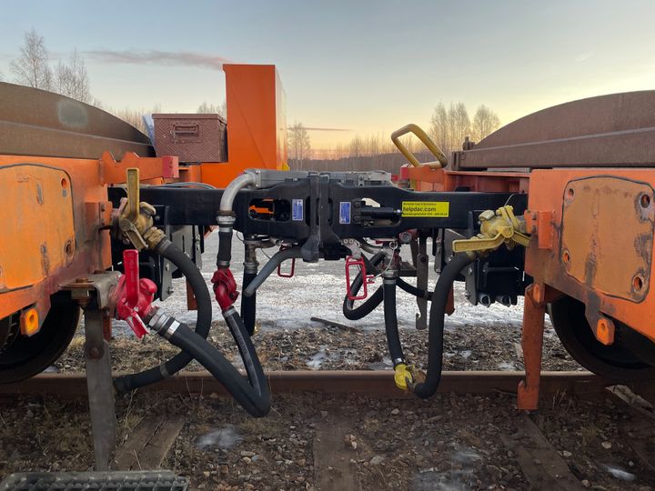 Nu testas digitala automatkoppel i stålpendeln som Green Cargo transporterar åt SSAB.