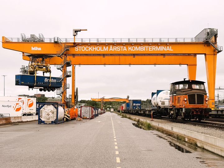 Green Cargo tar över driften av Årsta Kombiterminal den 1 oktober 2026.