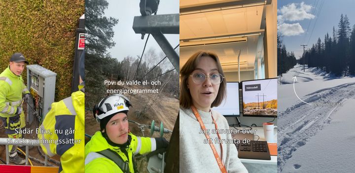 Energiföretagen Sverige uppmärksammar framtidens bransch, bland annat genom bild- och videodagböcker från verksamma inom området, på Elens dag den 23 januari.