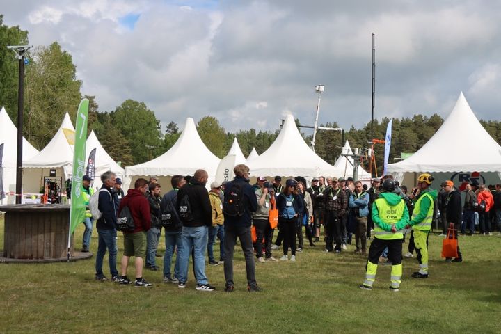 Miljöbild från Metod- och maskindagarna i Karlstad i maj 2026.