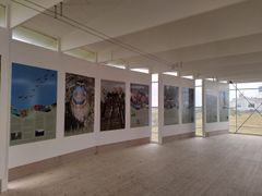 Utställningen "Blåhaket".