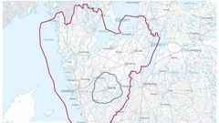 Kartbild till pressmeddelande