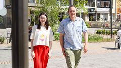 Södra torget Alma och Gustav