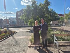 Ingrid Nyman och Erik Wallin