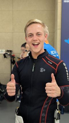 Victor Lindgren i säsongens andra världscupfinal