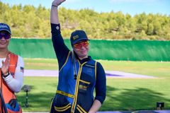 Victoria Larsson VM-brons i Aten