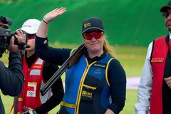 Victoria Larsson VM-brons i Aten