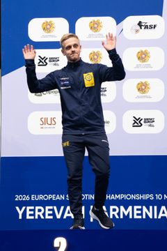 Victor Lindgren sköt hem fyra medaljer i årets luftskytte-EM i Jerevan