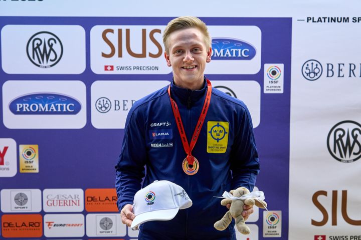 Victor Lindgren säkrade sin första världscupmedalj när han tog hem bronset i Granada