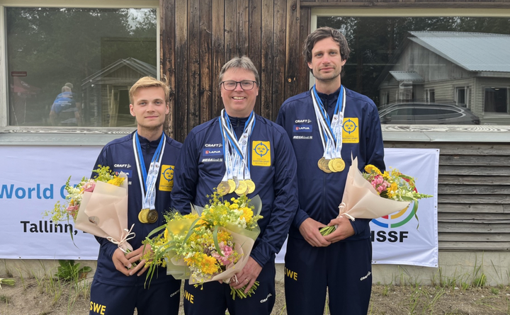 De svenska viltmålsherrarna säkrade sex medaljer på årets VM, däribland tre guld.