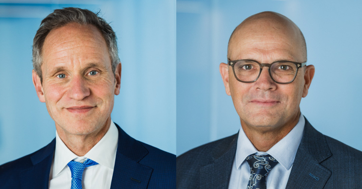 Från Vänster: Johan Menckel & Peter Richardson