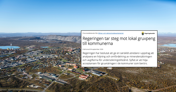 I uppdraget ingår bland annat att se över mineralersättningen och avgifterna för undersökningstillstånd.