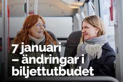 Biljettförändringar 7 januari