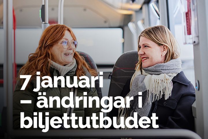 Biljettförändringar 7 januari