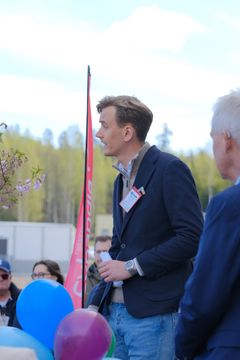 Bilder från SAAB's invigning av deras nya modulbyggnad från Expandia.