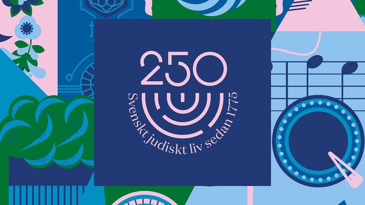 Inför jubileumsåret har Forum för levande historia tagit fram ett grafiskt manér som designats av Tegel & Hatt.