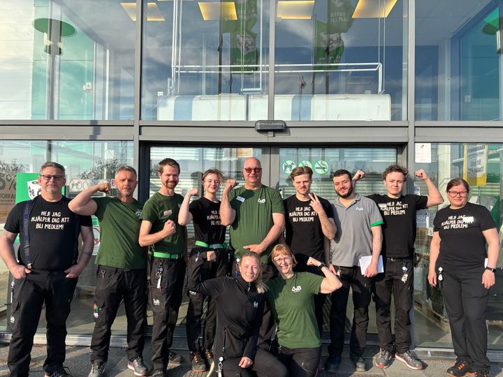 Trond, stf Marco, Gottfrid, Frida, Anders, stf Aldin, Ahmad, Albin, Sadete. Främre rad Maja, vhc Susanne. Danny saknas på bild.