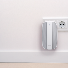 Repello-enheten inkopplad i vägguttag