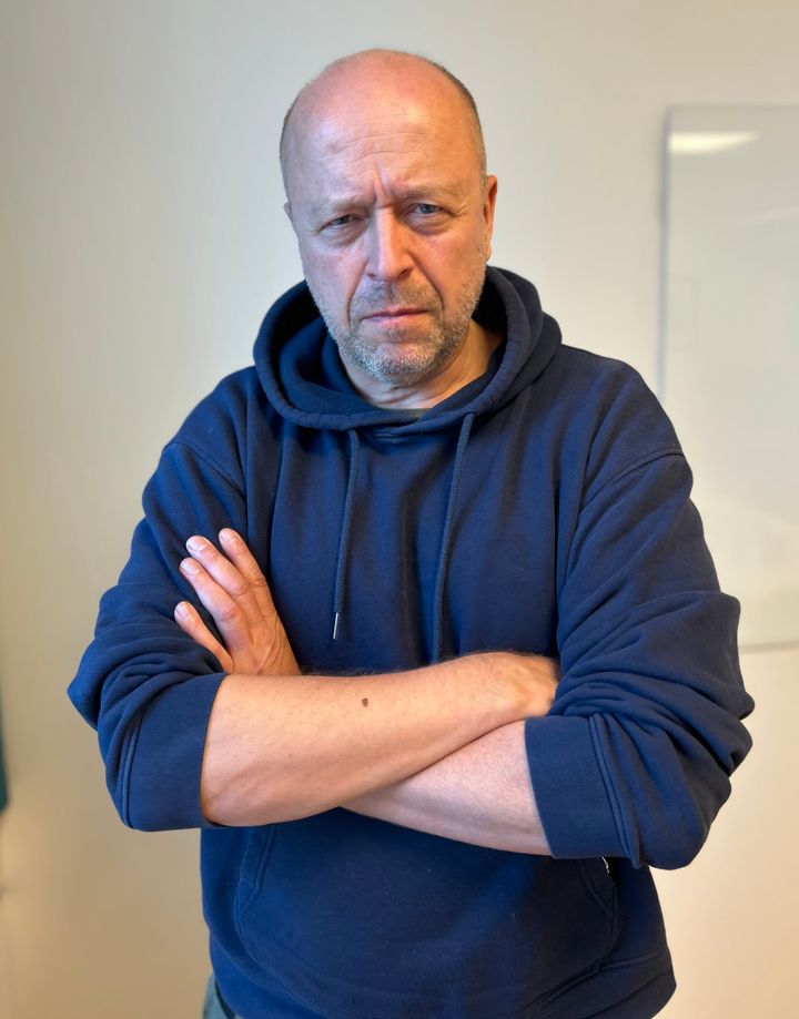 Jonas Öhman grundare av Blue/Yellow, hjälporganisation för Ukraina.