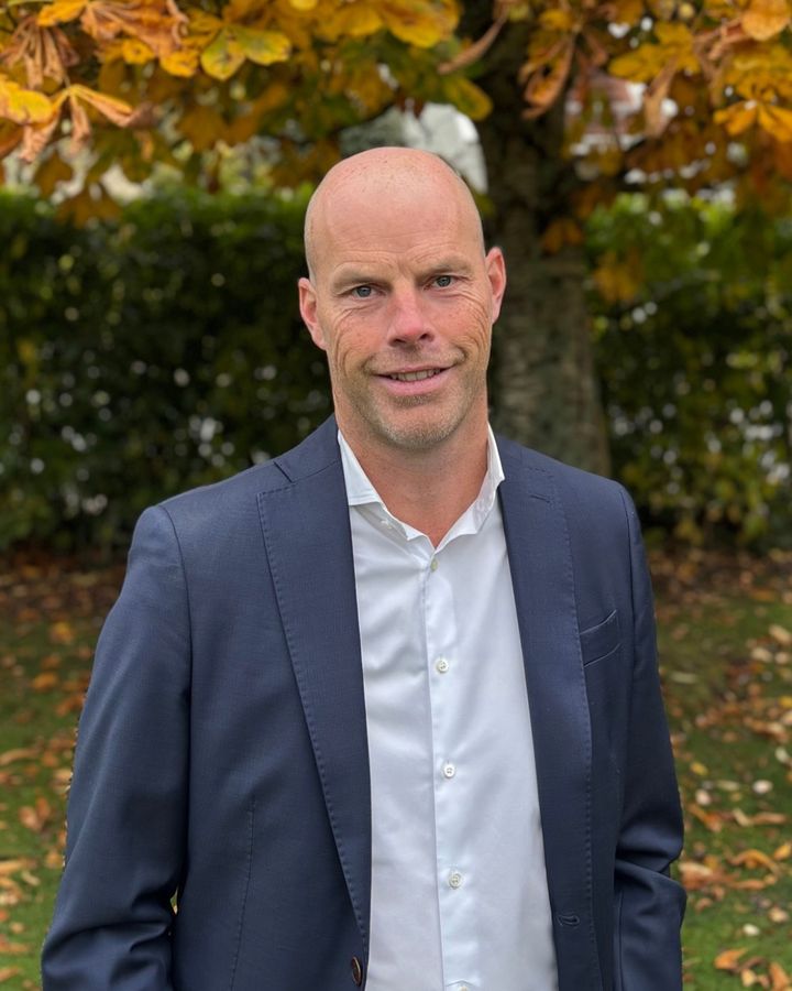 Porträtt av Jonas Regnander, tillträdande VD för OBOS Sverige.