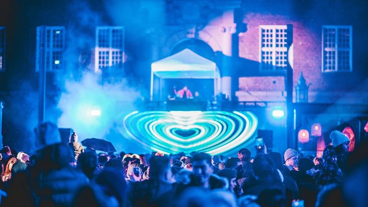 Nyårsfirandet på Stora torget 2023/2024.