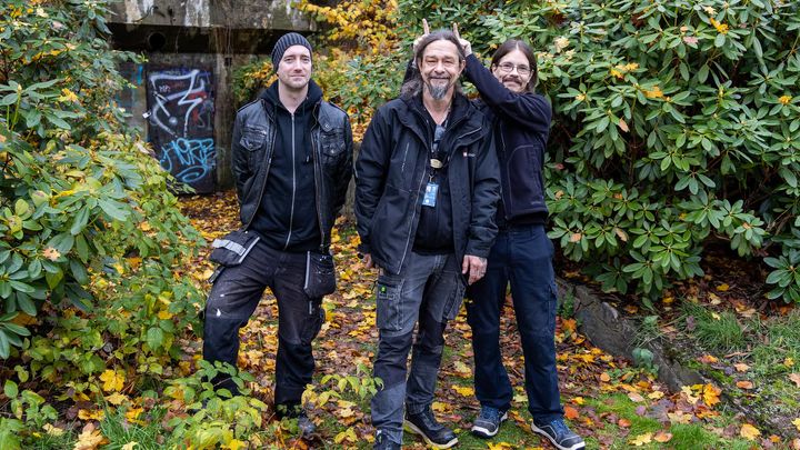 Från vänster Robin Bromander, Anders Smedberg och Joachim Engen.