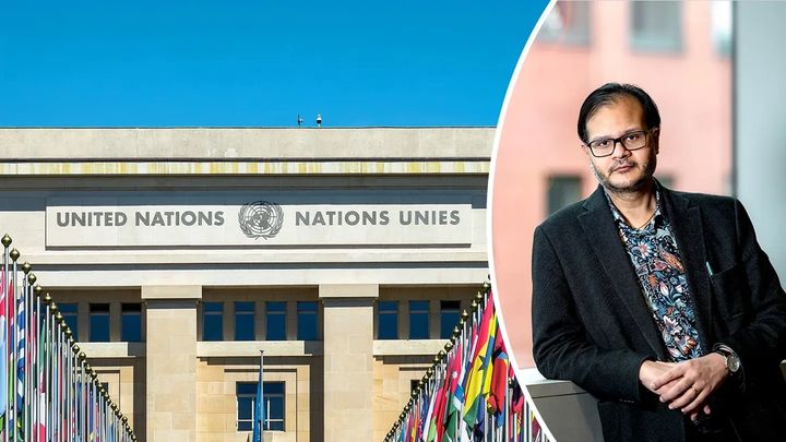 Rudrajeet Pal, professor i textilt management vid Textilhögskolan.