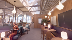 SJ lounge på Oslo centralstation