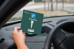 P-skiva Huddinge Samhällsfastigheter