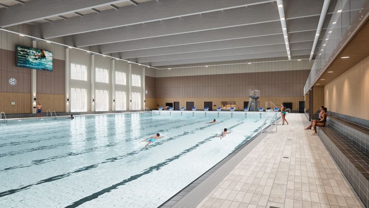 Alt%20text%3A%20Inomhuspool%20med%20simmare%20och%20l%E4ktare%20vid%20sidan%20av%20bass%E4ngen.