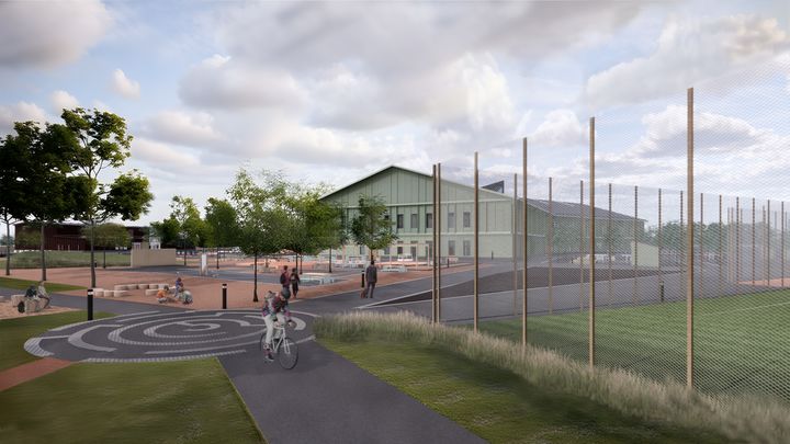 Illustration%20av%20en%20utemilj%F6%20med%20lekytor%20n%E4ra%20en%20fotbollsplan%20och%20byggnad%20i%20bakgrunden.