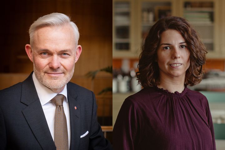 Jonas Attenius och Emilia Bjuggren