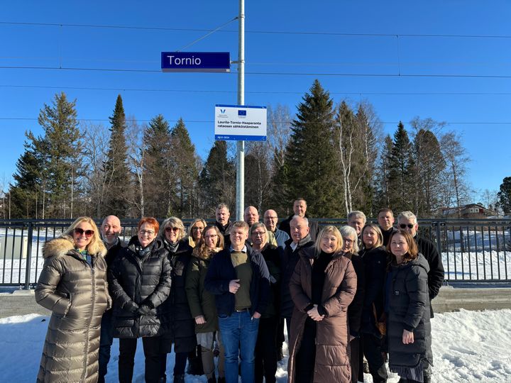 Gränskommittén ARKO var på besök i Tornedalen i mars.