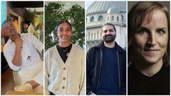 Ensemblen består av Ismaeil Jafari, Omaema Suliman, Nader Deshli och Elin Hallgren