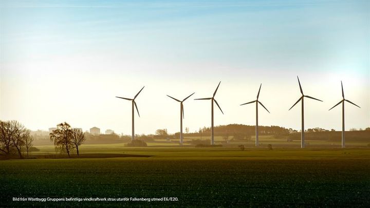 Wästbygg - vindkraftverk.