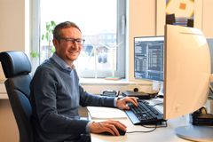 Andreas Beck, analytiker -Varberg Energi.