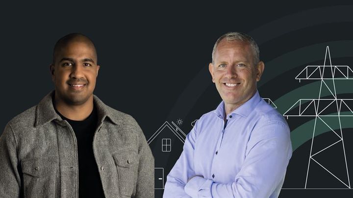 Fotomontage Tanmoy Bari - Greenely och Jens Nordberg - Varberg Energi