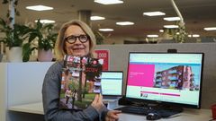 Uppsala Bostadsförmedling vd Mona Lindén håller i Bostadsåret 2024