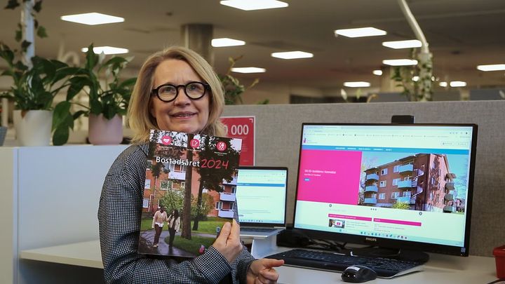 Uppsala Bostadsförmedling vd Mona Lindén håller i Bostadsåret 2024
